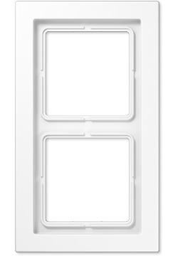 

FD982WW Рамка FD Design Белый 2-постовая Jung, FD Design FD982WW