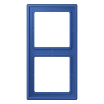 LC9824320K Рамка Les Couleurs Le Corbusier Blue outremer 2-постовая Jung фото