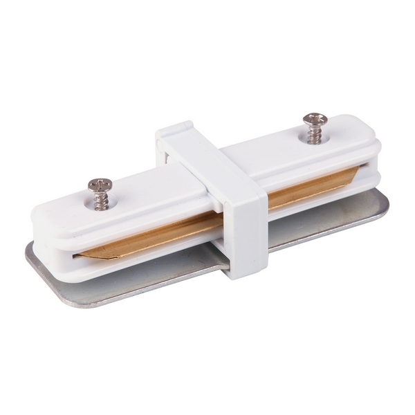 

Соединитель Track Rail WH Surface TRC-1-1-I-WH / Коннектор прямой для однофазного шинопровода (белый) Elektrostandard a039598, Track Rail WH Surface a039598