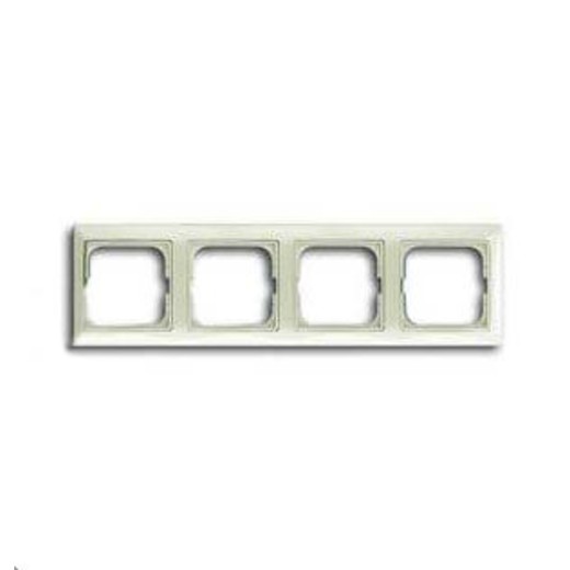 

2514-96-507 Рамка Basic 55 Chalet-white 4-постовая ABB, Basic 55 2514-96-507