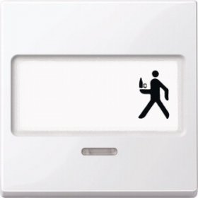 

MTN434725 Клавиша с полем для надписи и конт ламп Merten, M-Smart MTN434725