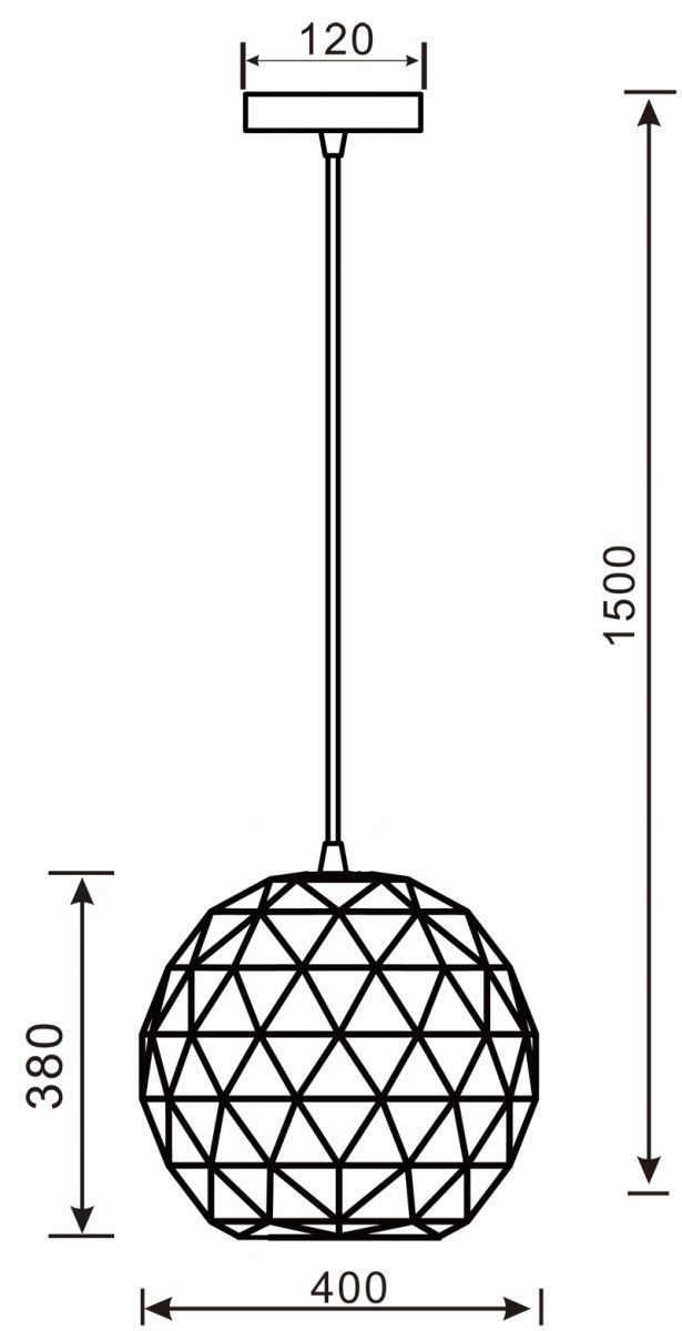 Подвесной светильник Deko-Light Asterope round 400 342130 фото