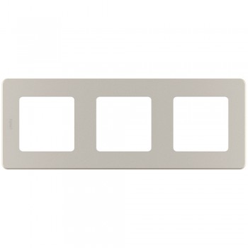 Рамка - 3 поста Шампань Legrand INSPIRIA 673958 фото