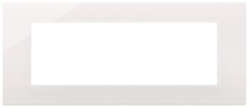 Рамка Reflex 7 модулей белый глянцевый, пластмасса Vimar Linea 30657.40 фото