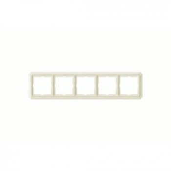 MTN483544 Рамка Antik Бежевый 5-постовая Merten фото