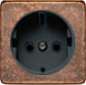

FD04335RU-M Обрамление розетки 2К+З черный, цвет Rustic Cooper FEDE, Vintage Wood FD04335RU-M