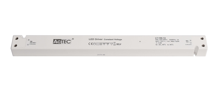 

Блок питания Deko-Light LONG-FLAT, CV, LT-150-12 862172, Чёрный, Basic 862172