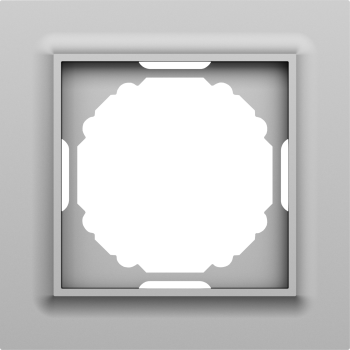 Рамка 1-я, сталь Donel A07 WAVE DEW21137 фото