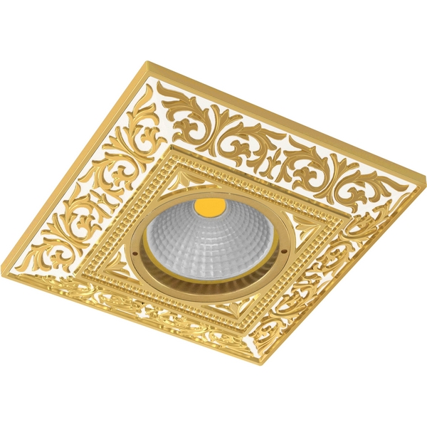

Встраиваемый светильник Fede Square FD1125COP, Золотой, Square FD1125COP