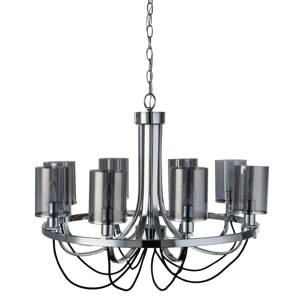 

Люстра подвесная Arte Lamp Ombra A2995LM-8CC, Хром, Ombra A2995LM-8CC