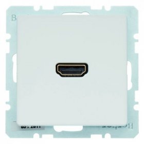 

3315426089 BMO HDMI Q1 цвет: полярная белезна Berker, Q.7 3315426089