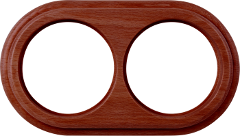 WL15-frame-02 Рамка на 2 поста (итальянский орех) Legend Werkel a037244 a050993 фото