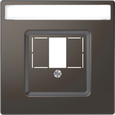 

MTN4250-6034 D-life центральная накладка для tae/audio/usb, антрацит Merten, D-Life MTN4250-6034