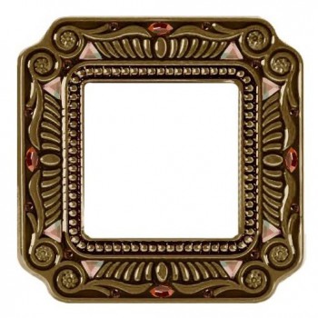 FD01361PBCL Рамка Firenze Патина 1-постовая Fede фото