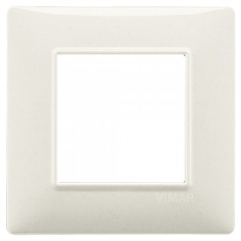 14642.06 Рамка Plana Белый гранит 2 модуля Vimar фото