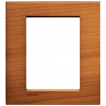LNA4803LCA Рамка LivingLight Квадрат Американская вишня 3 модуля Bticino фото