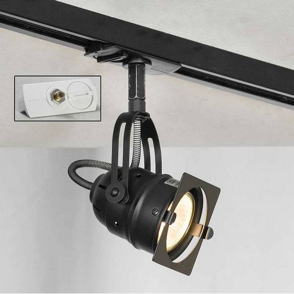 

Трековый светильник Track Lights LSP-9118-TAW Lussole, Чёрный, Track Lights LSP-9118-TAW