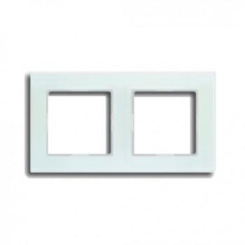 AC582GLWMT Рамка A Creation Матовое стекло 2-постовая Jung фото