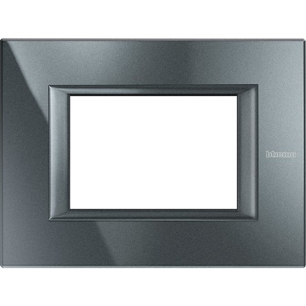 

HA4803HS Рамка Axolute Квадрат Антрацит монохром 3-модульная Bticino, Axolute Квадрат HA4803HS