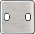 

FD04321AS-M Латунная накладка под 2 тумблера , цвет Antic Silver+black FEDE, Vintage Wood FD04321AS-M