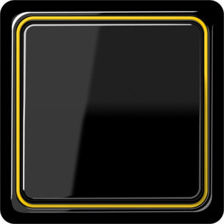 CDP81GE Рамка внутренняя CD Plus Желтый 1-постовая Jung фото