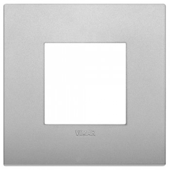 19642.79 Рамка Arke Classic Серебро матовое 2 модуля Vimar фото
