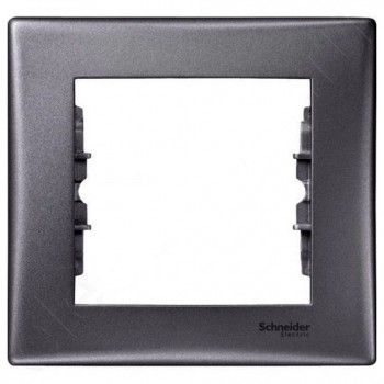 SDN5800170 Рамка Sedna Графит 1-постовая Schneider Electric фото