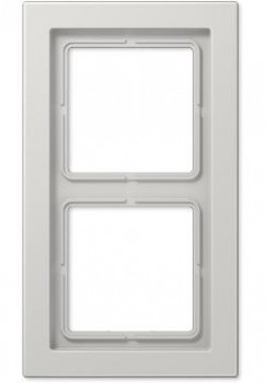 FD982LG Рамка FD Design Светло-серый 2-постовая Jung фото