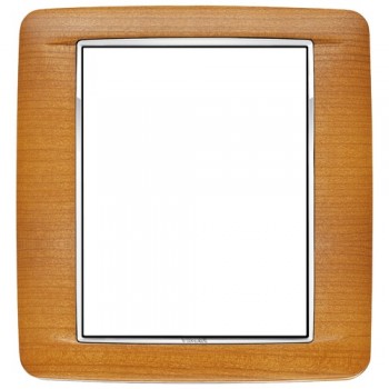 20698.C36 Рамка Eikon Chrome Round Вишня американская 8 модулей Vimar фото