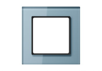 AC581GLBLGR Рамка A Creation Серо-голубой 1-постовая Jung фото