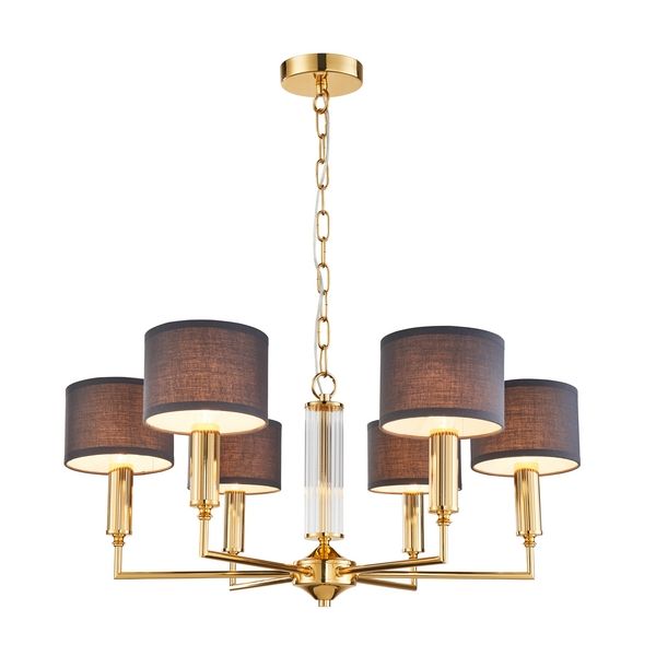 

Подвесная люстра Laciness 2609-6P Favourite, Золотой, Laciness 2609-6P