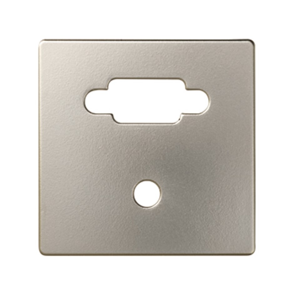 

8200091-034 Накладка для коннектора VGA HD15, "мама" + мини-джек 3,5 мм, S82, S82N, шампань Simon, 8200091-034