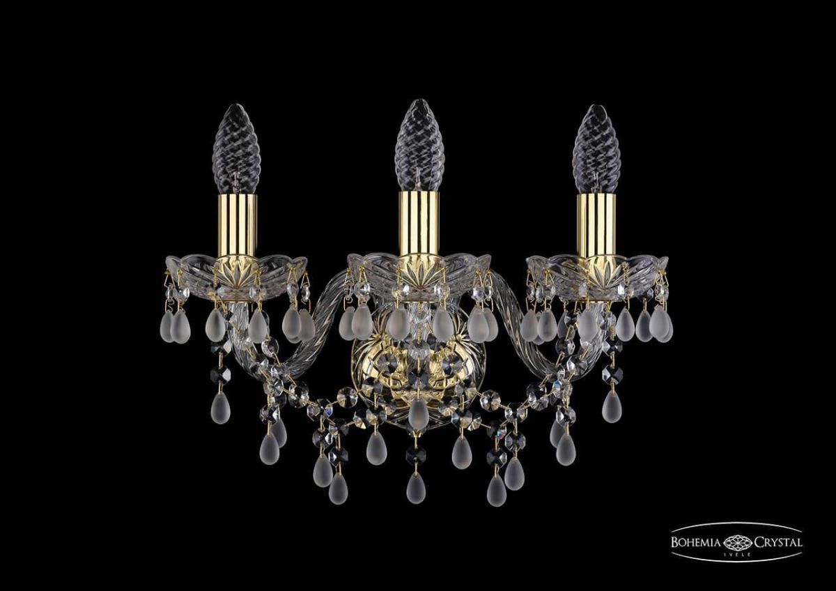 

Бра Bohemia Ivele 1410B/3/141/G/V0300, Золотой, 1410 1410B/3/141/G/V0300