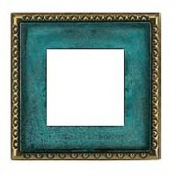 FD01211VO Рамка Toledo Зеленый оксид 1-постовая Fede фото