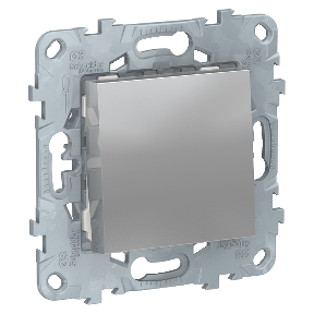 

NU520630 Выключатель 1-клавишный, кнопочный, сх. 1 10 A, Алюминий Schneider Electric, Unica Studio NU520630