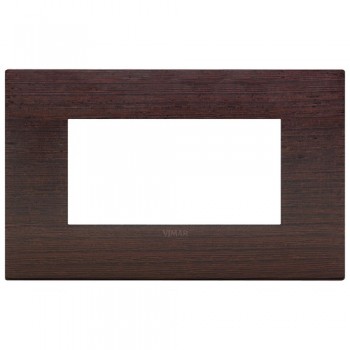 19654.41 Рамка Arke Classic Венге 4 модуля Vimar фото