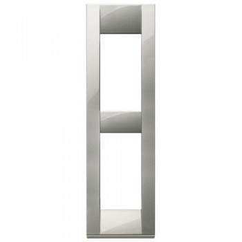 16782.21 Рамка Idea Classica Серебро 2 модуля Vimar фото