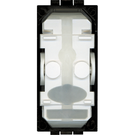 

LN4005A LivingLight Кнопка с автоматическими клеммами, размер 1 модуль, без клавиши Bticino, LivingLight Air LN4005A