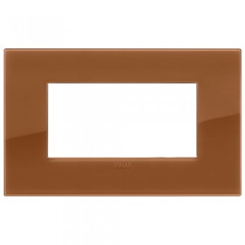 19654.62 Рамка Arke Classic карамельный 4 модуль Vimar фото