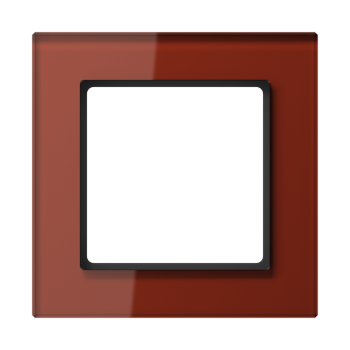 AC581GLRT Рамка A Creation Красный оксид 1-постовая Jung фото