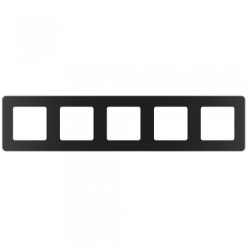 Рамка - 5 постов Антрацит Legrand INSPIRIA 673973 фото