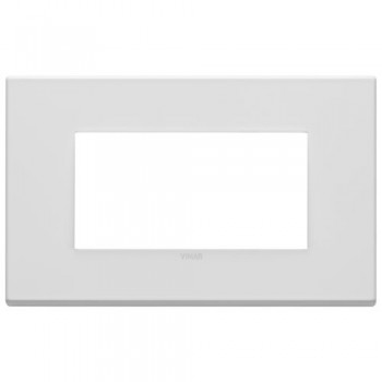 22654.01 Рамка Eikon EXE Белый матовый 4-модульная Vimar фото