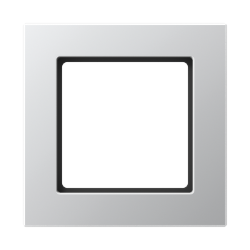 AC581AL Рамка A Creation Алюминий 1-постовая Jung фото