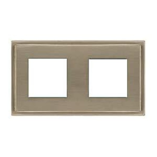 

FD01242NS Рамка Madrid Nickel Satin 2-постовая Fede, Madrid FD01242NS