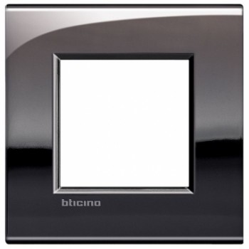 Рамка 2 модуля, олово Bticino Living Light Air LNE4802PT фото