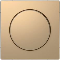 

MTN5250-6051 D-life центральная накладка с поворотной рукояткой для диммера, шампань Merten, D-Life MTN5250-6051