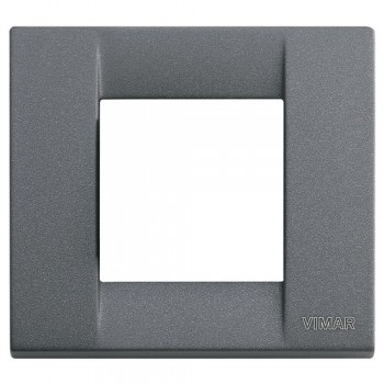 17092.46 Рамка Idea Classica Шиферный 2 модуля Vimar фото