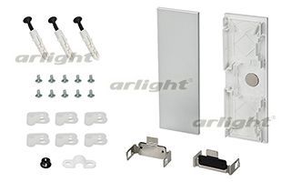 

Заглушка S2-WALL-X2-H128 Silver Arlight 021232, Stopper 021232