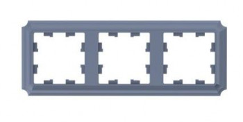 3-постовая рамка грифель Systeme Electric (Schneider Electric) AtlasDesign Antique ATN100703 фото