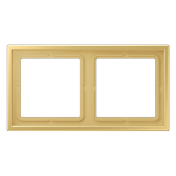 LSZME982BFC Рамка LS ZERO Латунь Classic 2-постовая Jung фото